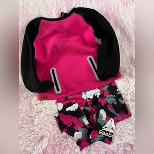 4t Reebok girls outfit used